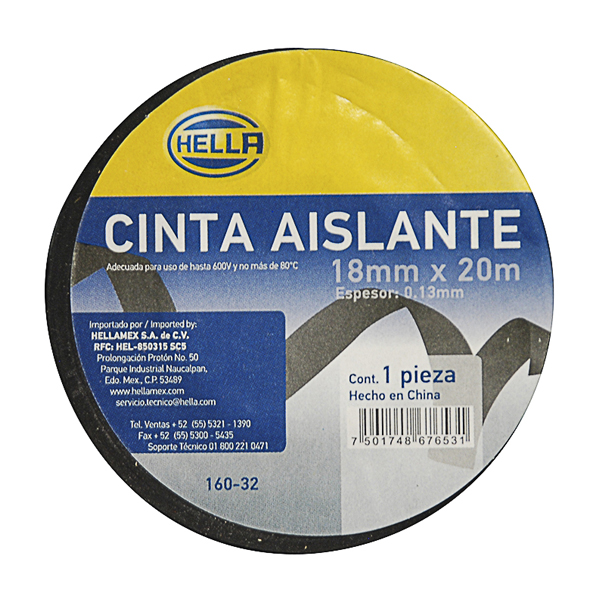 Tracto Partes Cuitláhuac - Cinta plastica