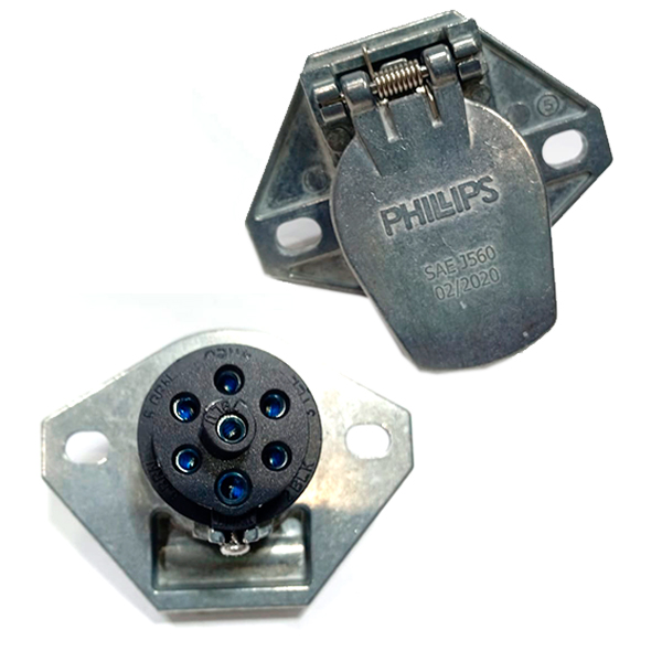 Tracto Partes Cuitláhuac - Conector Hembra 7 Vías