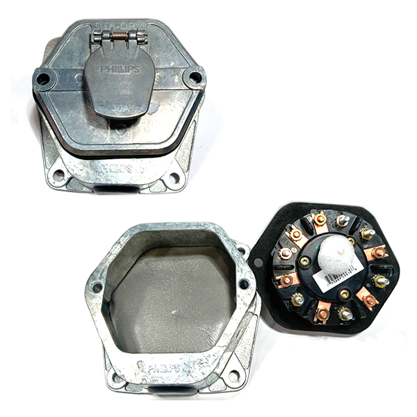 Tracto Partes Cuitláhuac - Conector Hembra 7 Vías